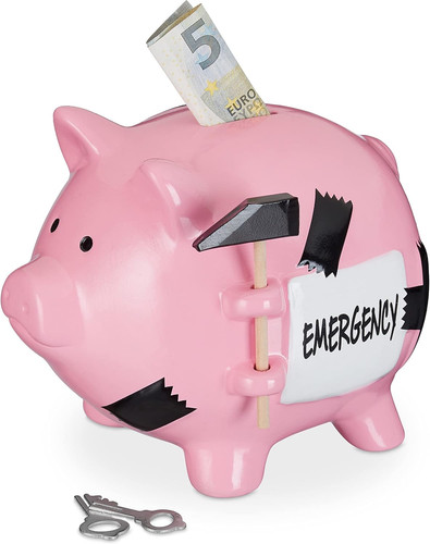 Sparschwein mit hammer - mit,
