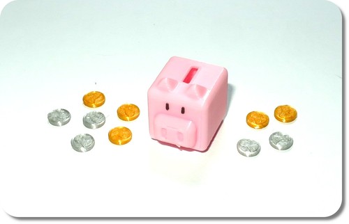 Miniatur sparschwein spardose - sparschwein,,