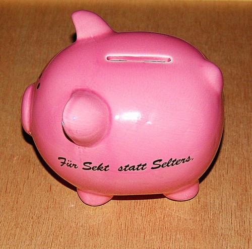 Rosa sparschwein - rosa,