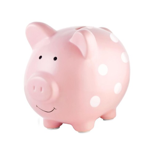 Sparschwein keramik rosa - sparschwein,