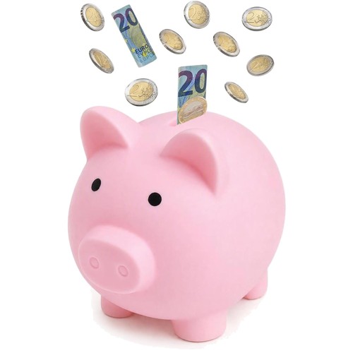 Spardose sparschwein pvc - sparschwein,