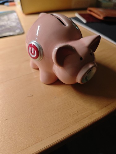 Kleines sparschwein rosa - kleines, ohne