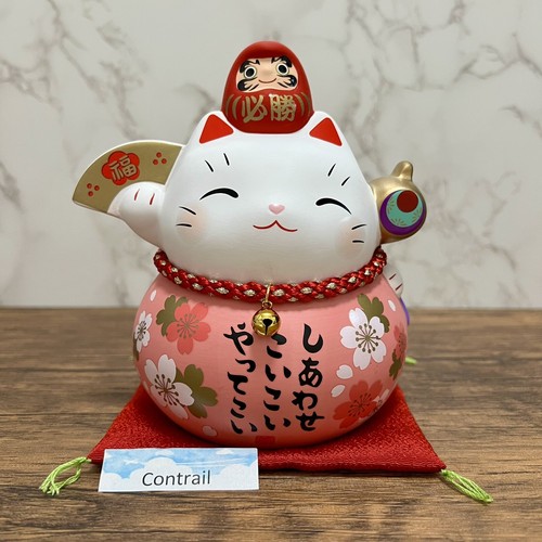 Maneki neko daruma keramik - neko,